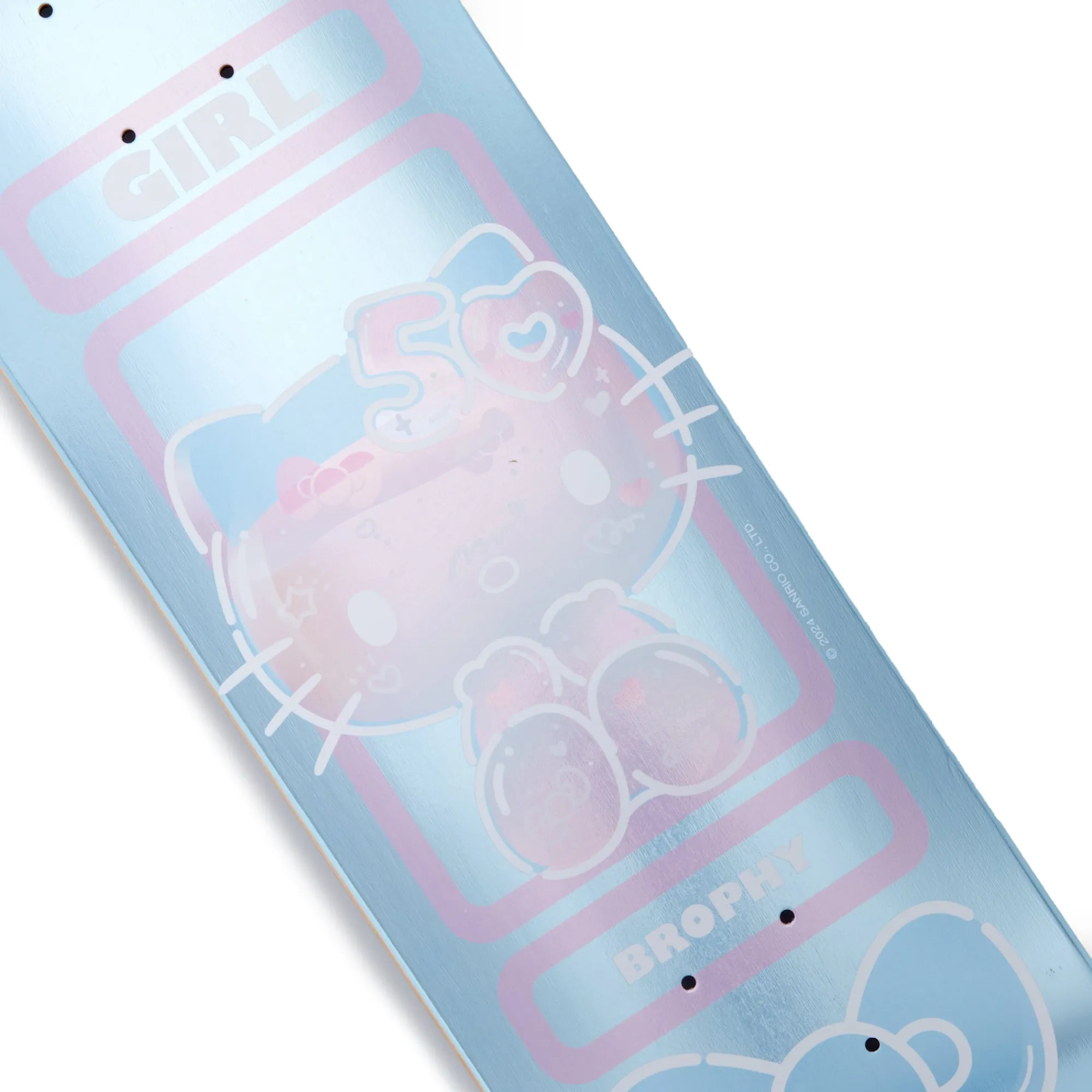 Girl Skateboards Hello Kitty x GIRL Brophy Deck (50th Anniv.)