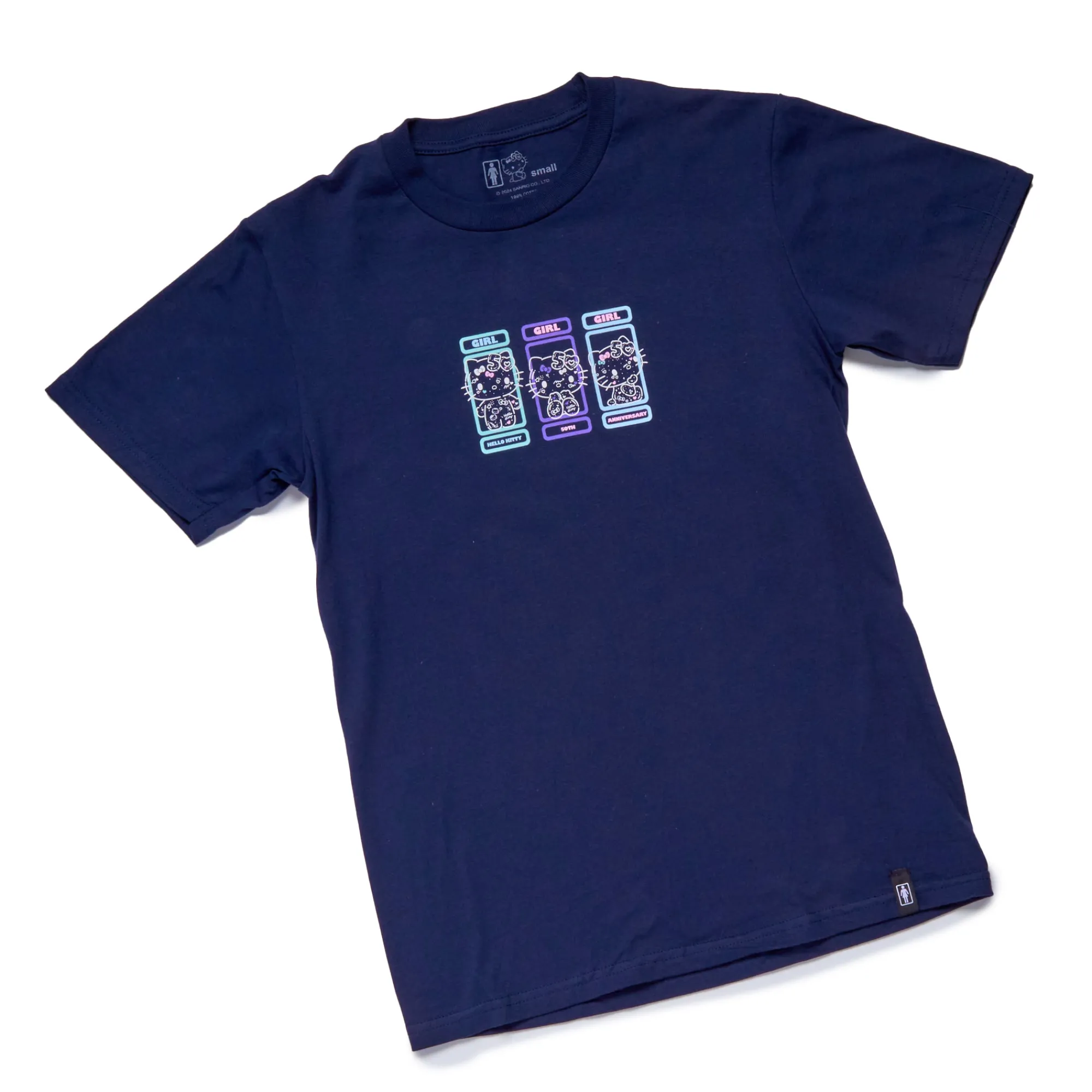 Girl Skateboards Hello Kitty x GIRL Squad Tee (50th Anniv.)
