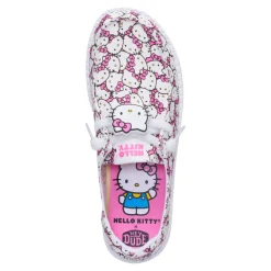 Hey Dude Inc Hello Kitty x HEYDUDE Wendy All-Over Print Slip-On Shoe (Adult)