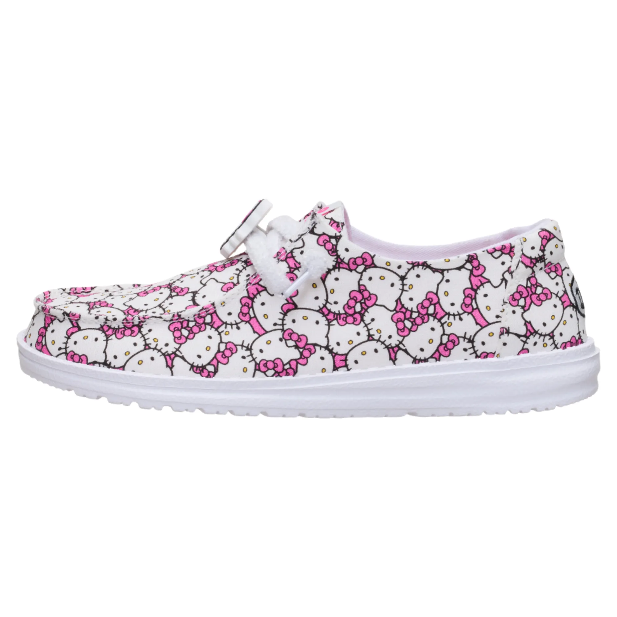 Hey Dude Inc Hello Kitty x HEYDUDE Wendy All-Over Print Slip-On Shoe (Adult)
