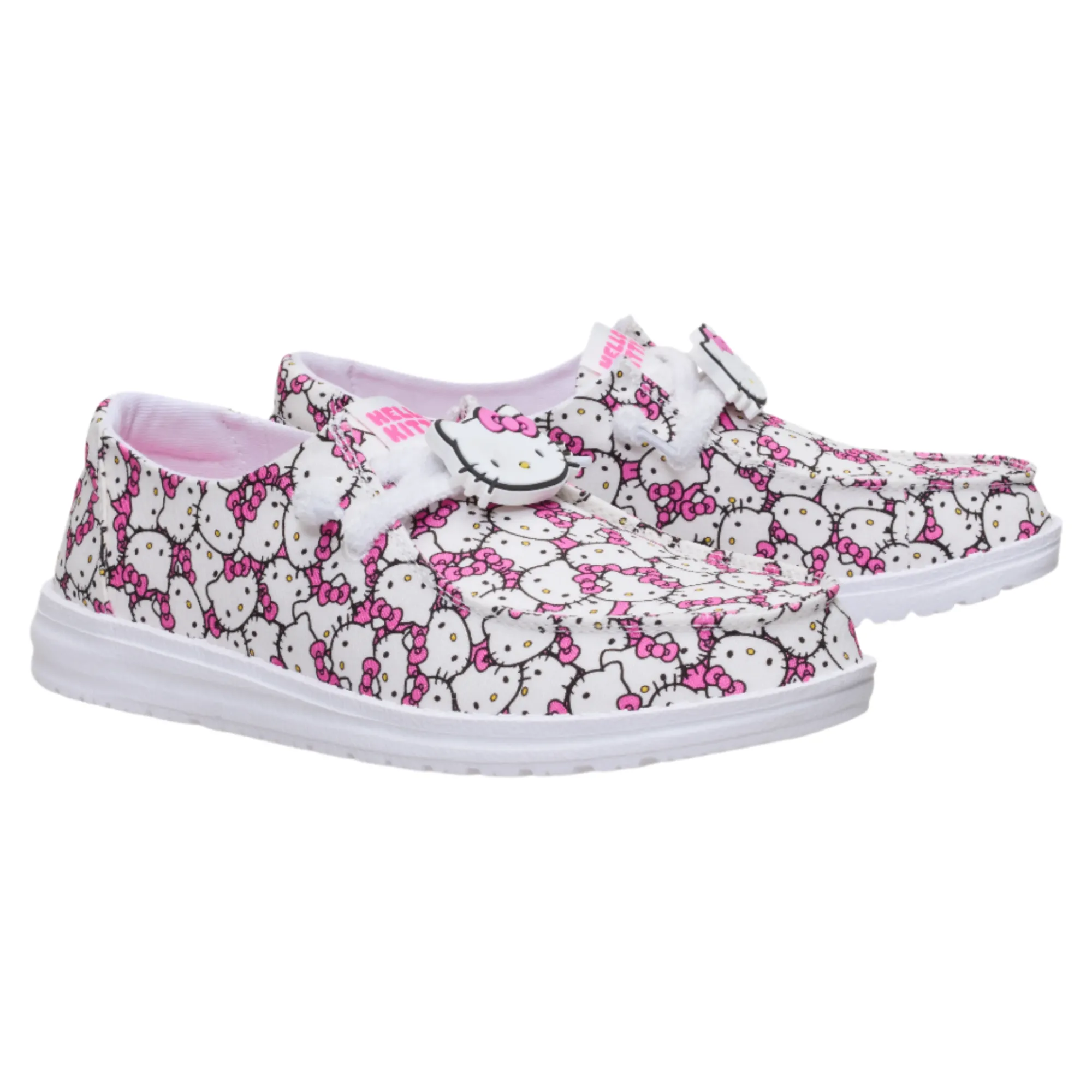 Hey Dude Inc Hello Kitty x HEYDUDE Wendy All-Over Print Slip-On Shoe (Adult)