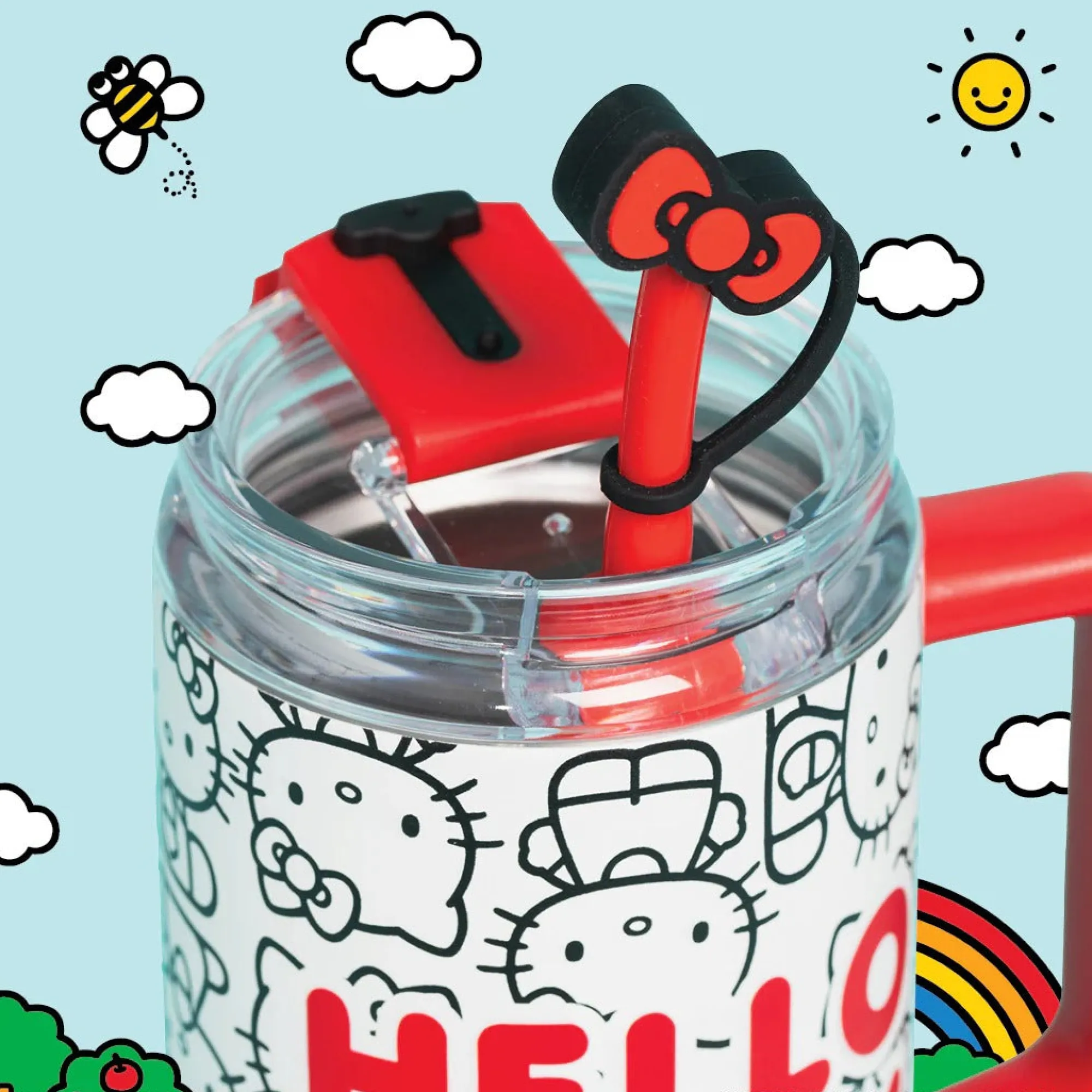 Igloo Products Corp Hello Kitty x Igloo Classic 32oz Flip ‘n’ Sip Travel Mug (Red)