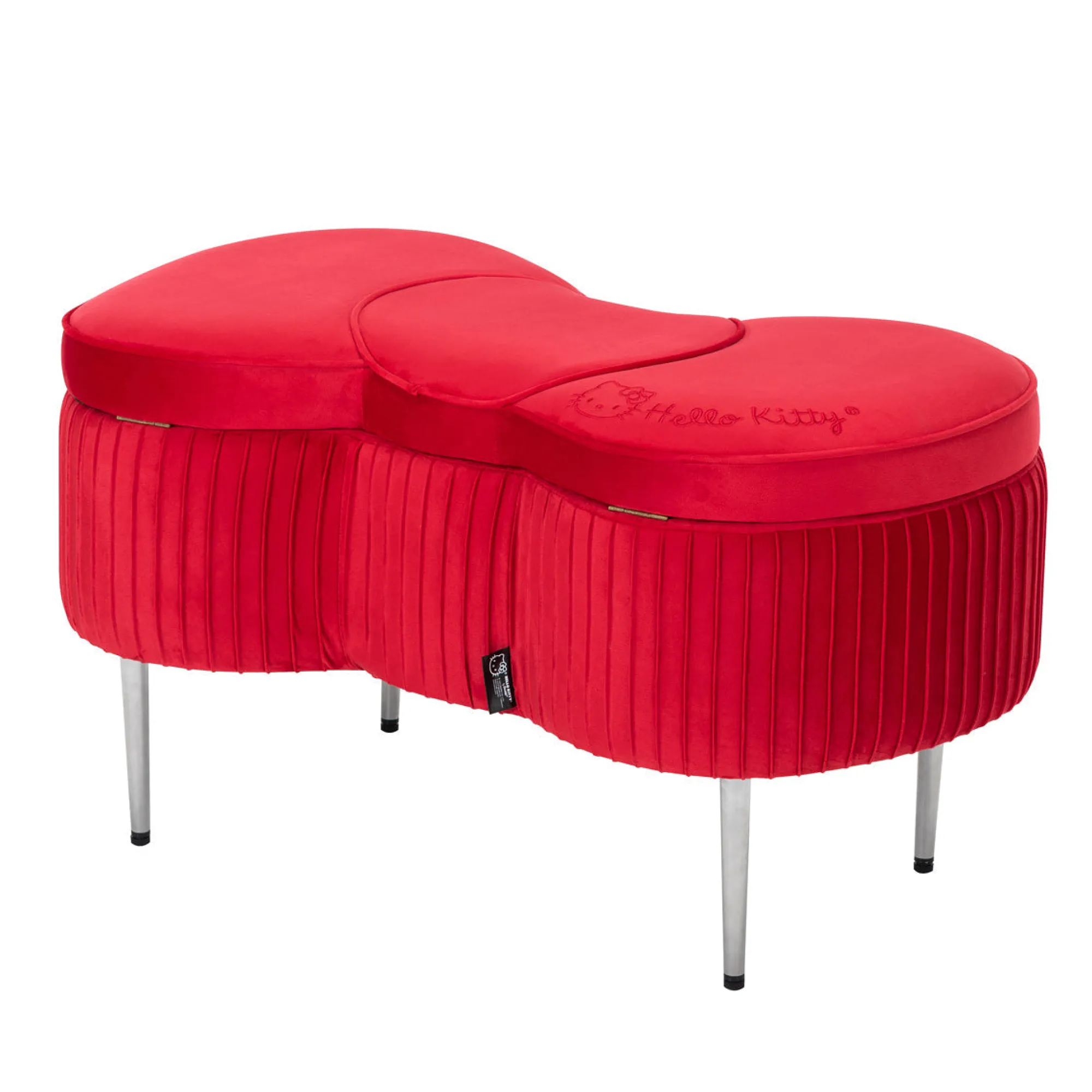 Impressions Vanity Co. Hello Kitty x Impressions Vanity Bow Storage Bench