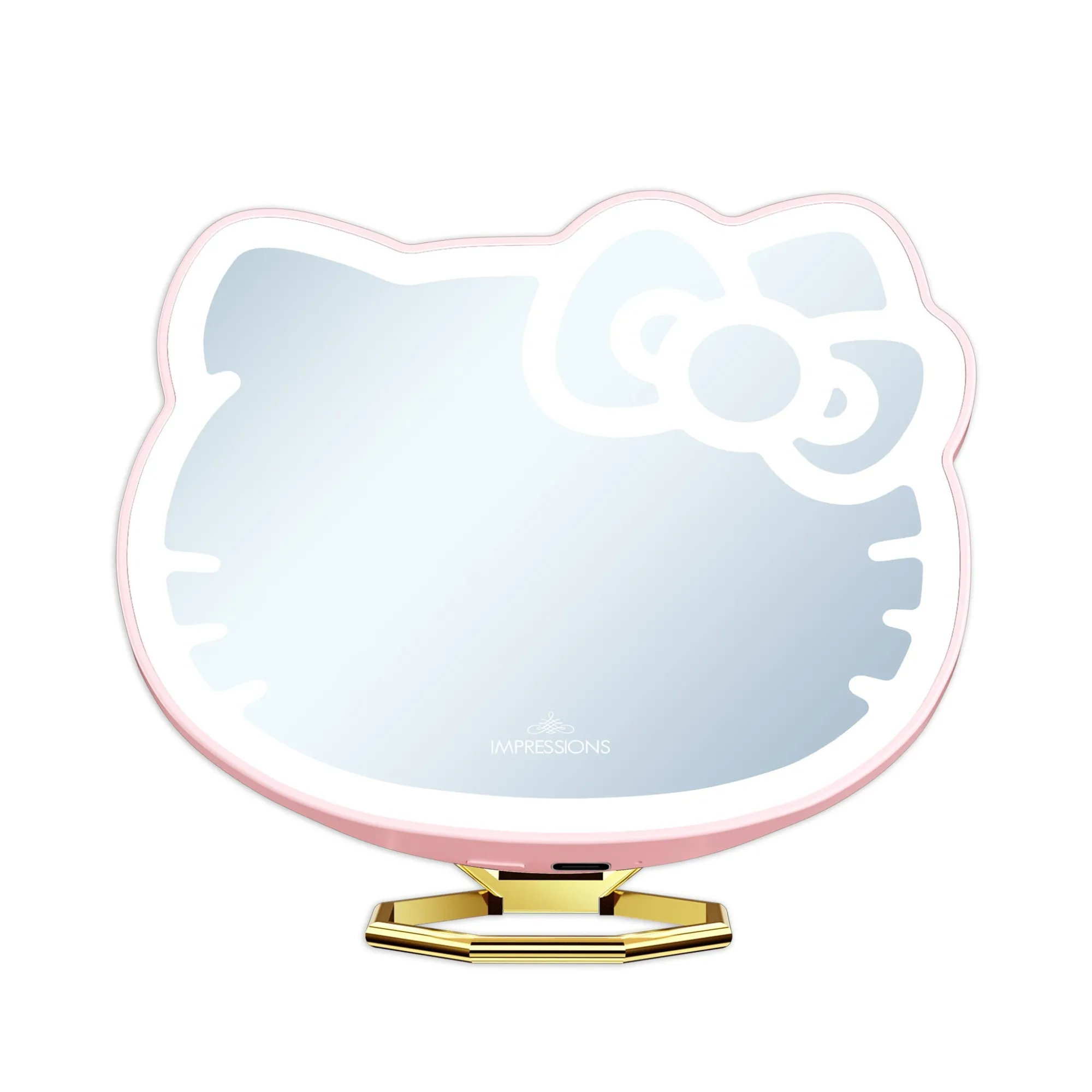 Impressions Vanity Co. Hello Kitty x Impressions Vanity Pocket Mirror with Ring Stand