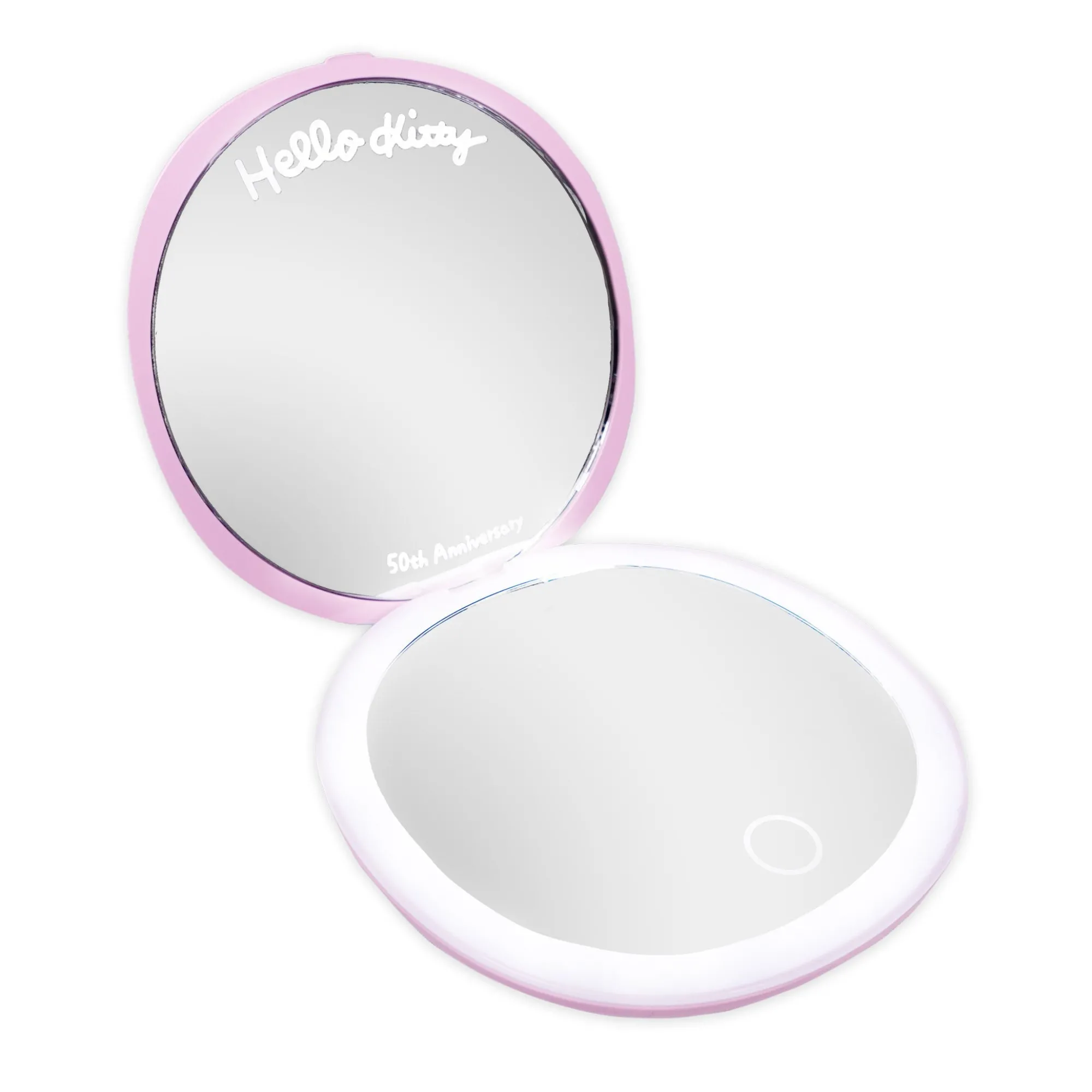 Impressions Vanity Co. Hello Kitty x Impressions Vanity 50th Anniv. Round LED Compact Mirror