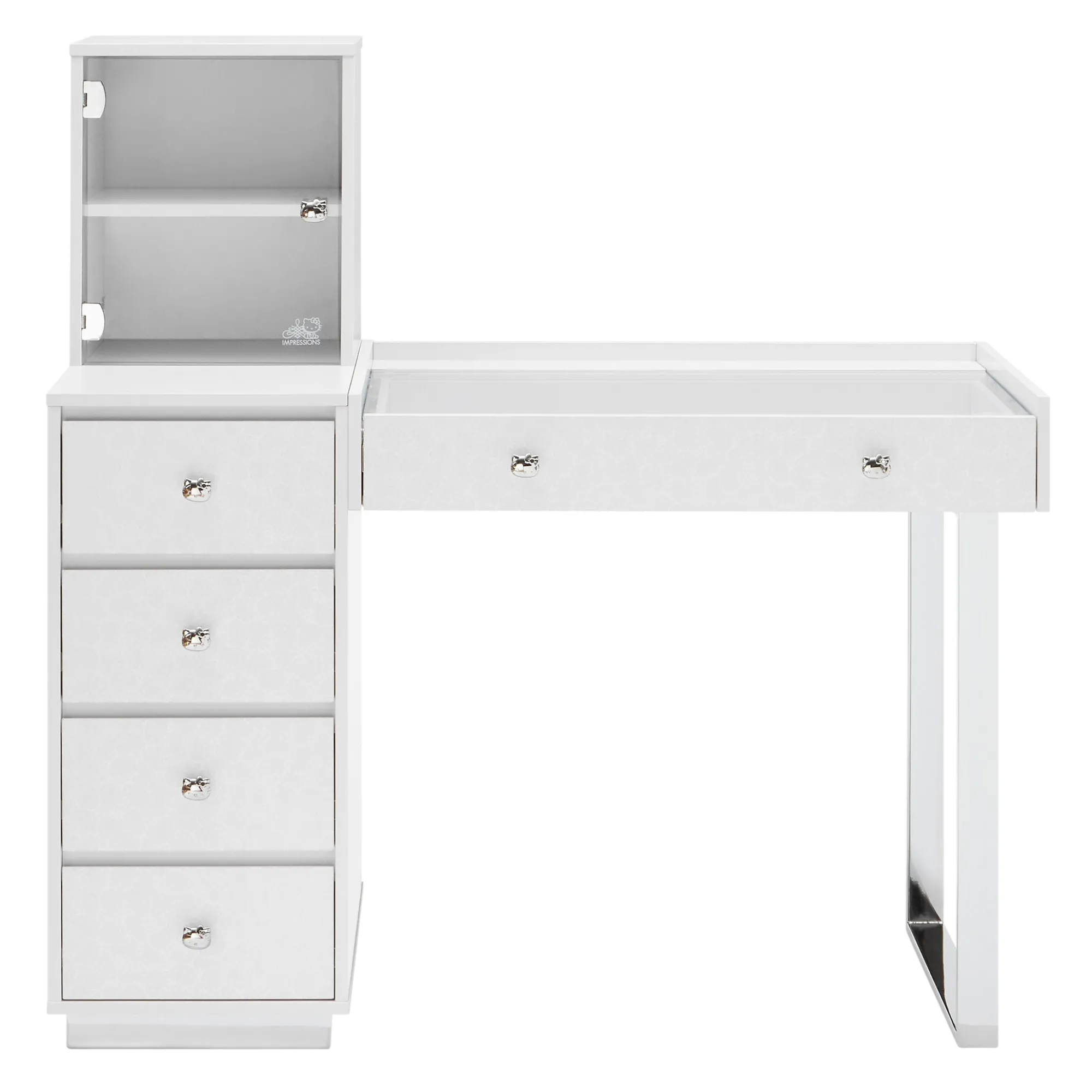 Impressions Vanity Co. Hello Kitty x Impressions Vanity SlayStation Duet Vanity Desk
