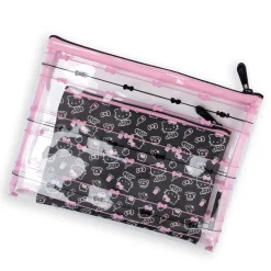 Impressions Vanity Hello Kitty x Impressions Slim Pouch Set (Black)