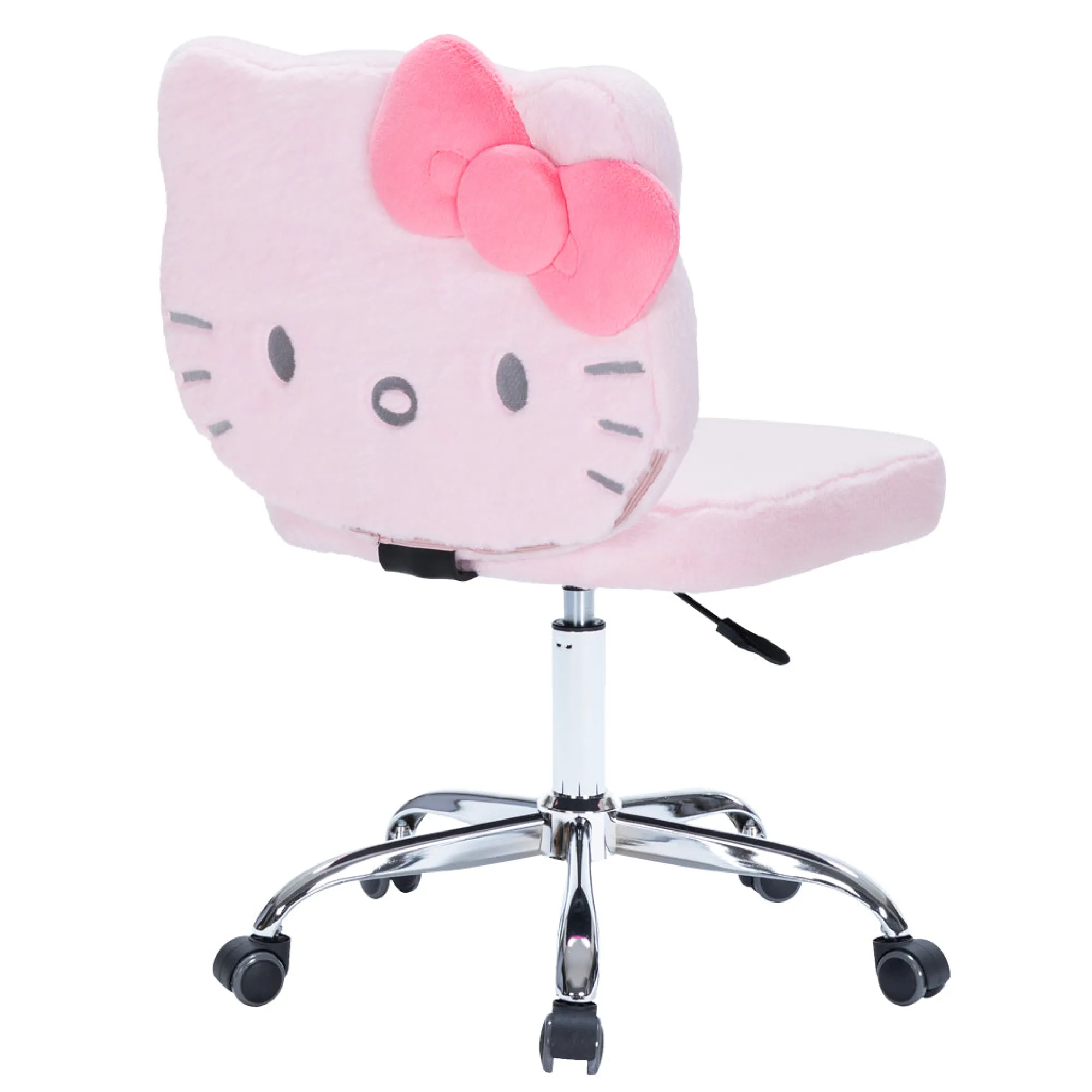 Impressions Vanity Co. Hello Kitty x Impressions Vanity Teddy Fur Swivel Chair