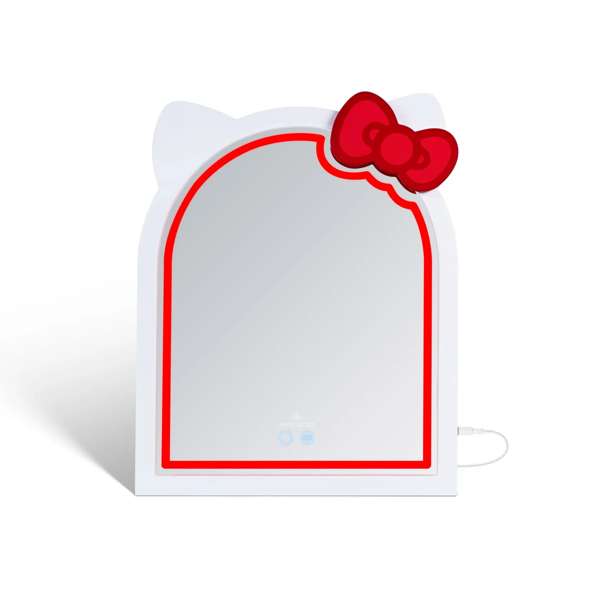 Impressions Vanity Co. Hello Kitty x Impressions Vanity Arch RGB Tabletop Mirror
