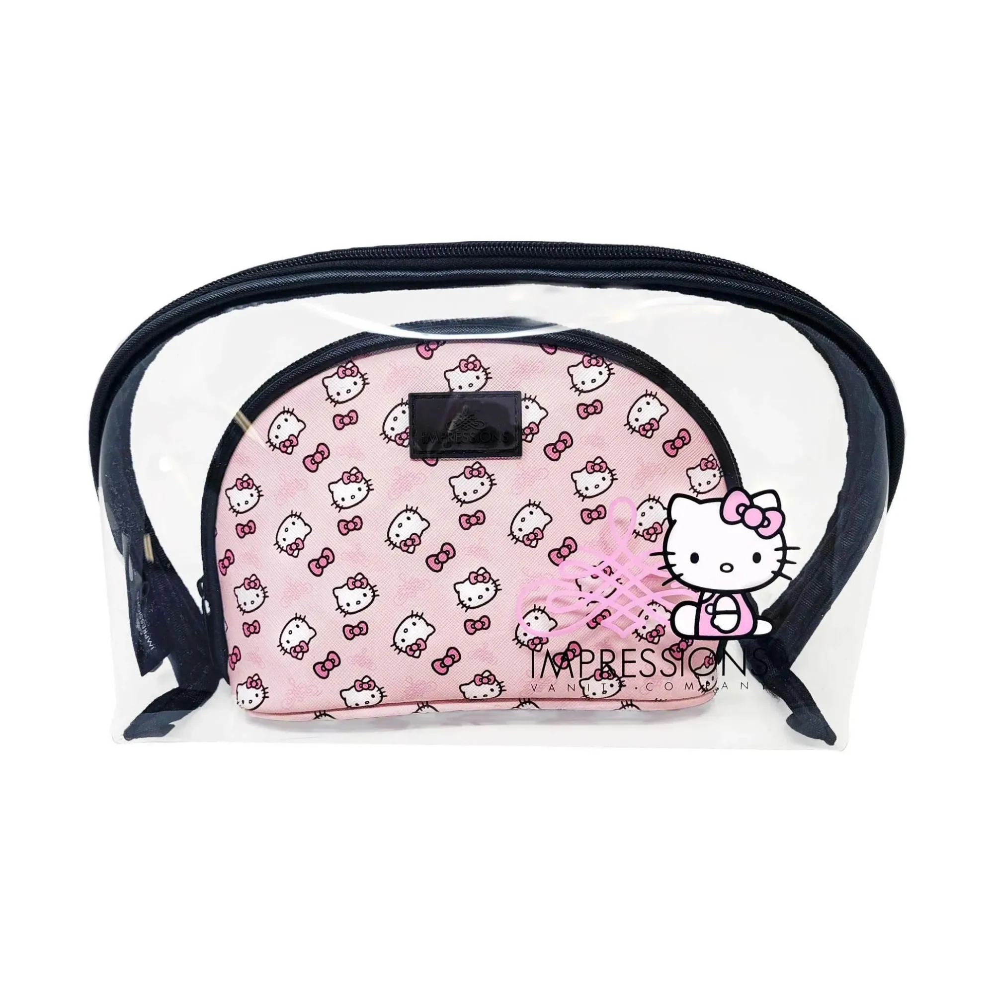 Impressions Vanity Hello Kitty x Clutch Set (Pink)