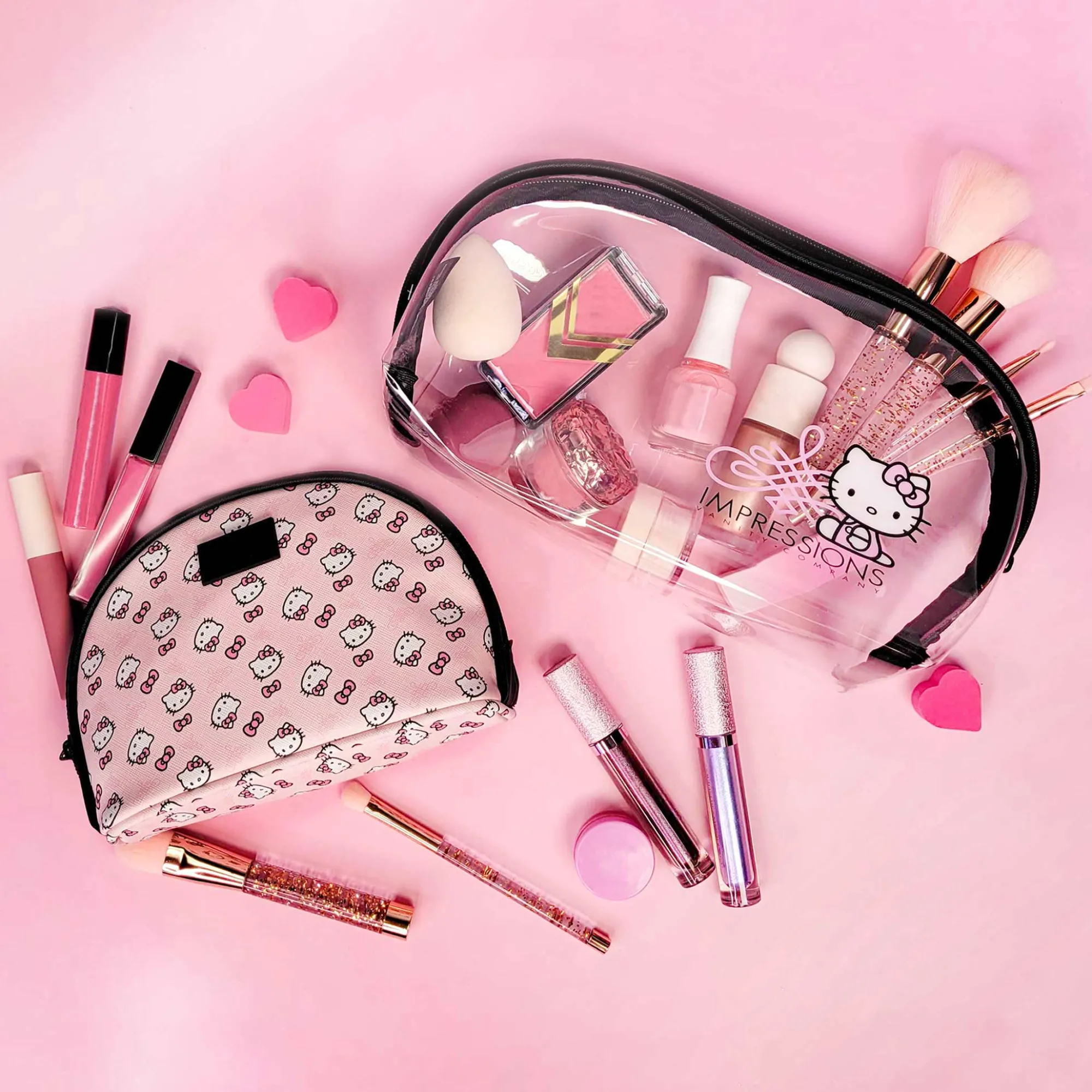 Impressions Vanity Hello Kitty x Clutch Set (Pink)