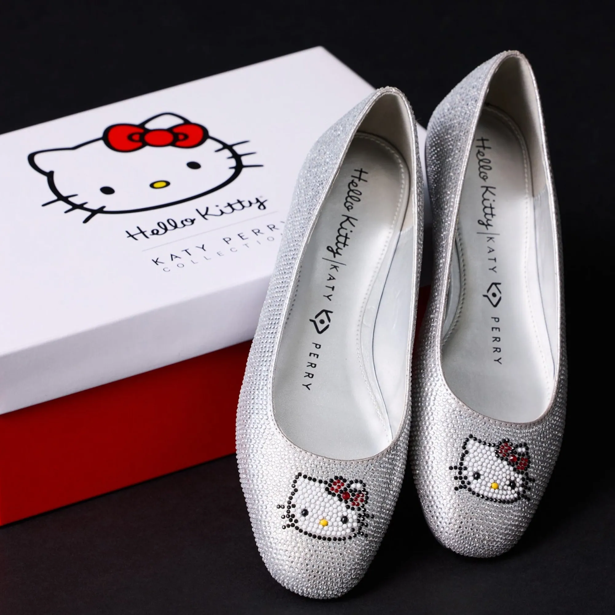 Katy Perry Collections Hello Kitty x Katy Perry Crystal Ballet Flat