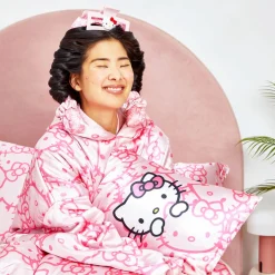 Kitsch LLC Hello Kitty x Kitsch Faces Pillowcase