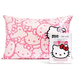 Kitsch LLC Hello Kitty x Kitsch Faces Pillowcase