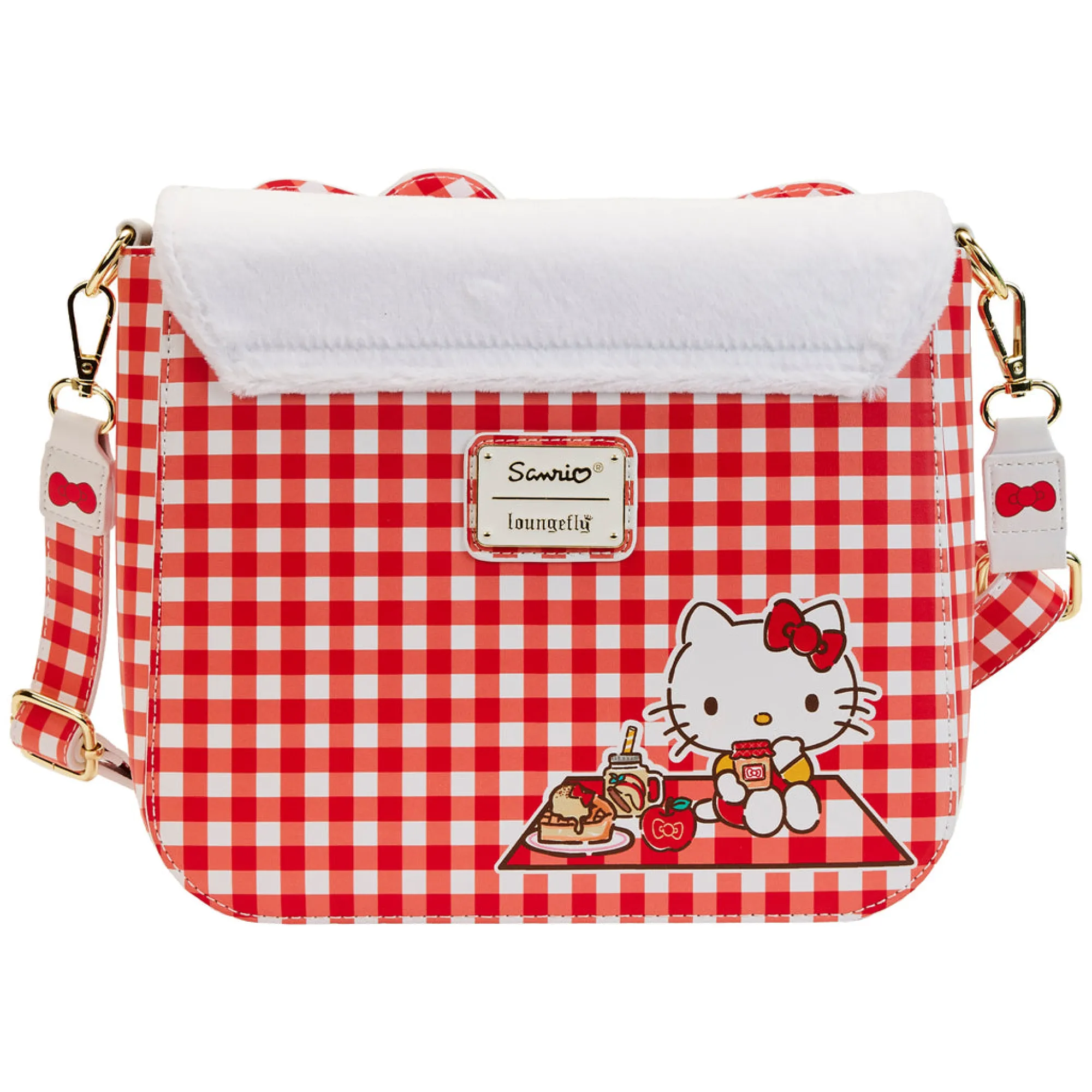 Loungefly Hello Kitty x Gingham Crossbody Bag