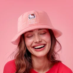 Love Your Melon Hello Kitty x Speckled Hero Bucket Hat (Pink)