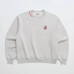MADHAPPY Hello Kitty x Midweight Fleece Crewneck (Campus)