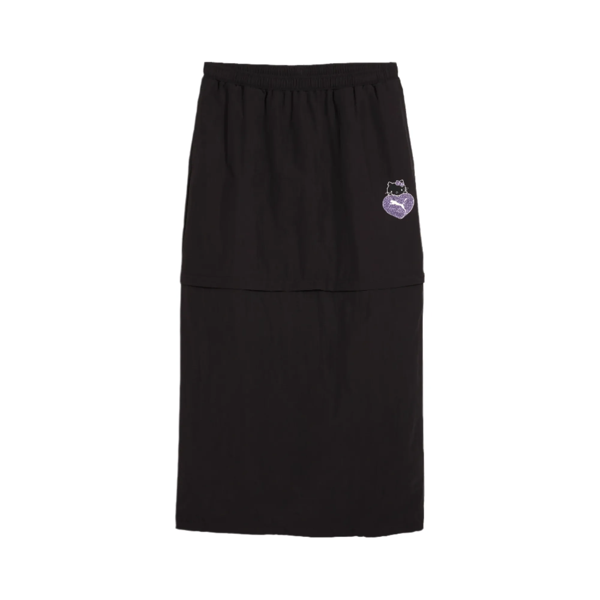 PUMA Hello Kitty x Woven Convertible Maxi Skirt ( Black)