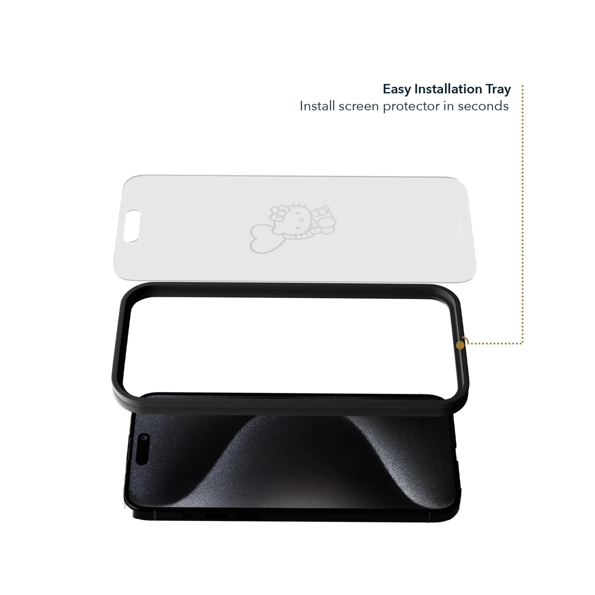 Screen Skinz Hello Kitty x Balloon Clear Screen Protector