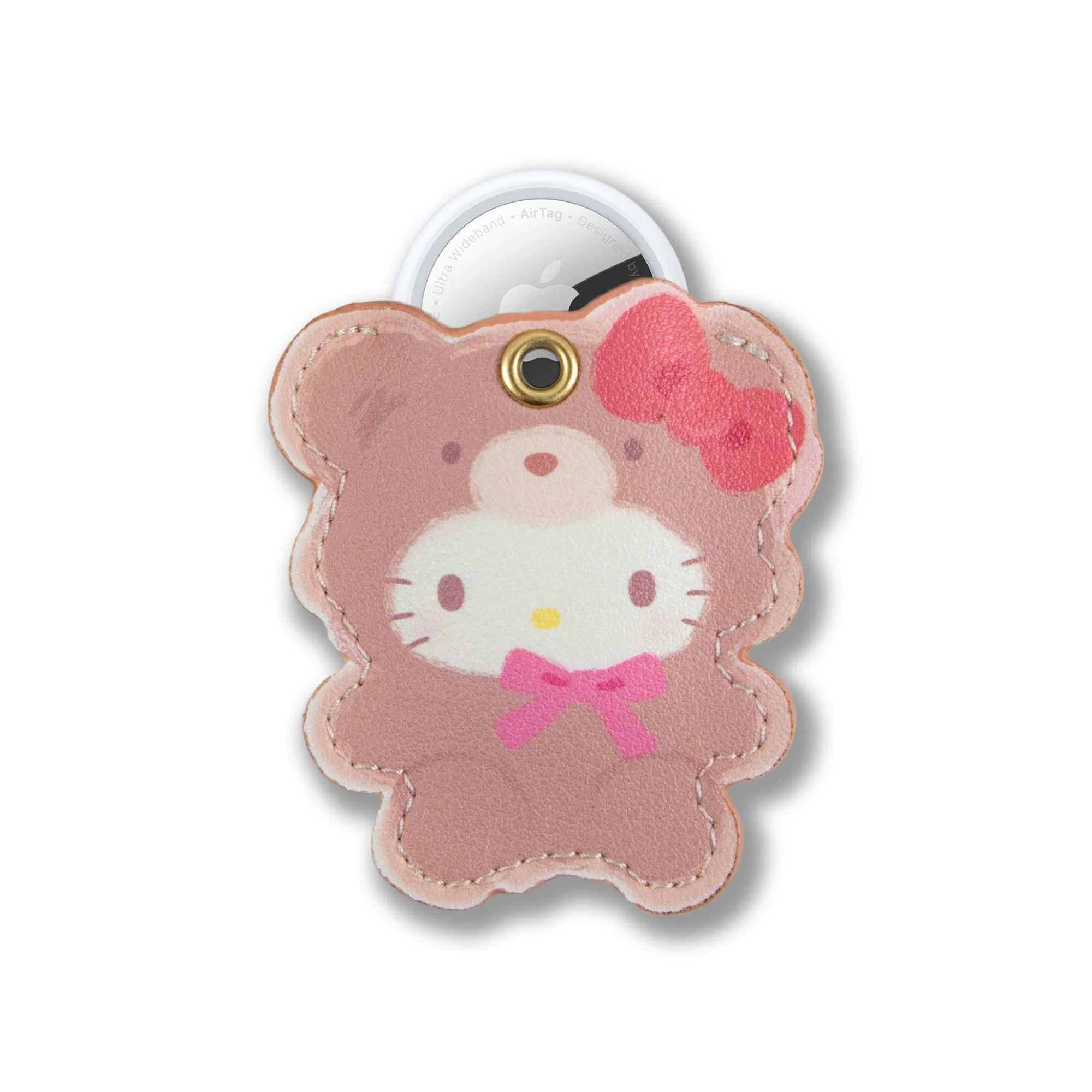BySonix Inc. Hello Kitty x Sonix AirTag Keychain (Latte Bears)