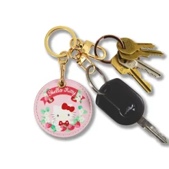 BySonix Inc. Hello Kitty x Sonix Floral AirTag Keychain