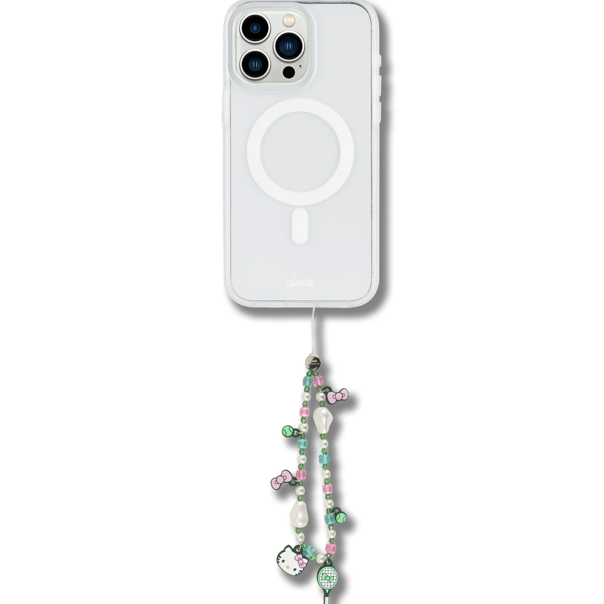 BySonix Inc. Hello Kitty x Sonix Tennis Club Beaded Smartphone Wrist Strap