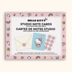 Studio Oh! Hello Kitty x Classic Pink 25-Pc Note Cards & Wax Seals Set