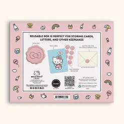 Studio Oh! Hello Kitty x Classic Pink 25-Pc Note Cards & Wax Seals Set