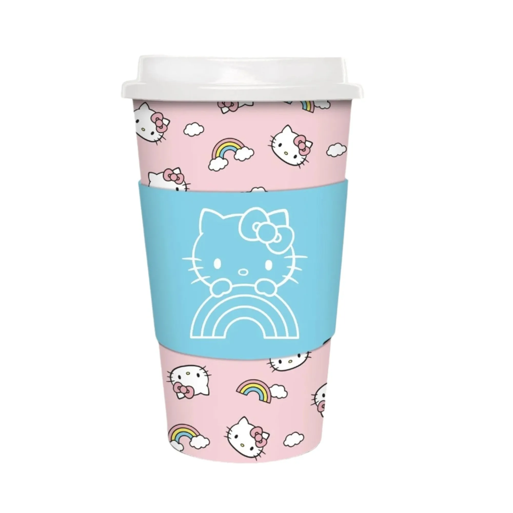 Studio Oh! Hello Kitty x Rainbow Skies Paper Hot Cups