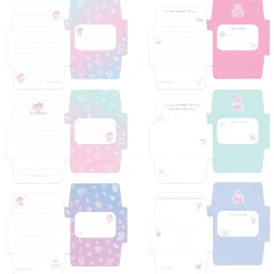 Orange Circle Hello Kitty x Studio Oh! 50th Anniversary Mini Note Cards and Sticker Set