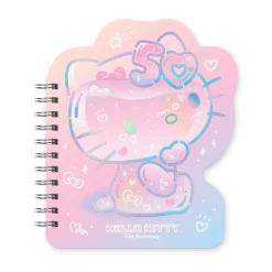 Orange Circle Hello Kitty x Studio Oh! 50th Anniversary Die-Cut Spiral Notebook