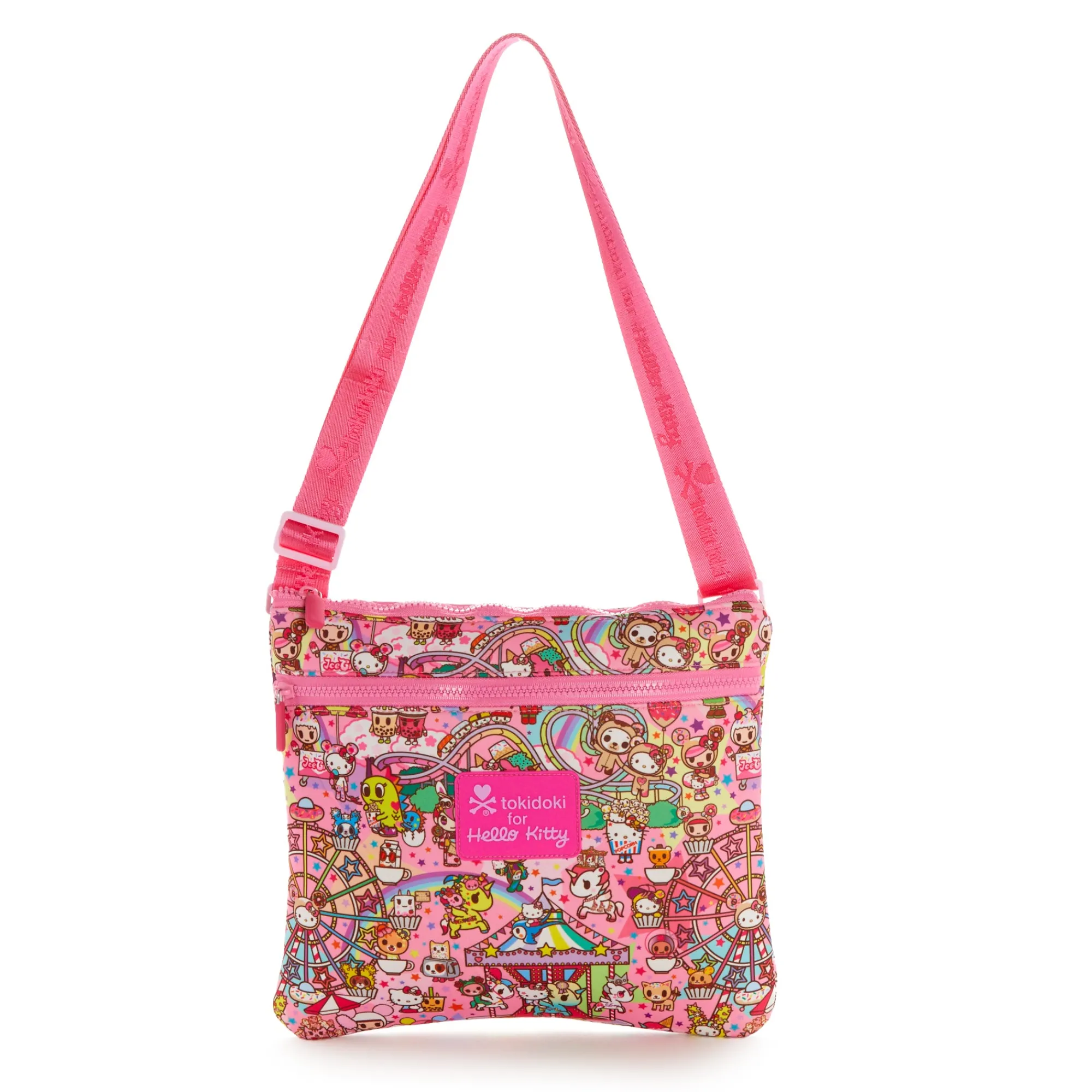 NAKAJIMA CORPORATION Hello Kitty x Tokidoki Crossbody Bag (Kawaii Carnival)
