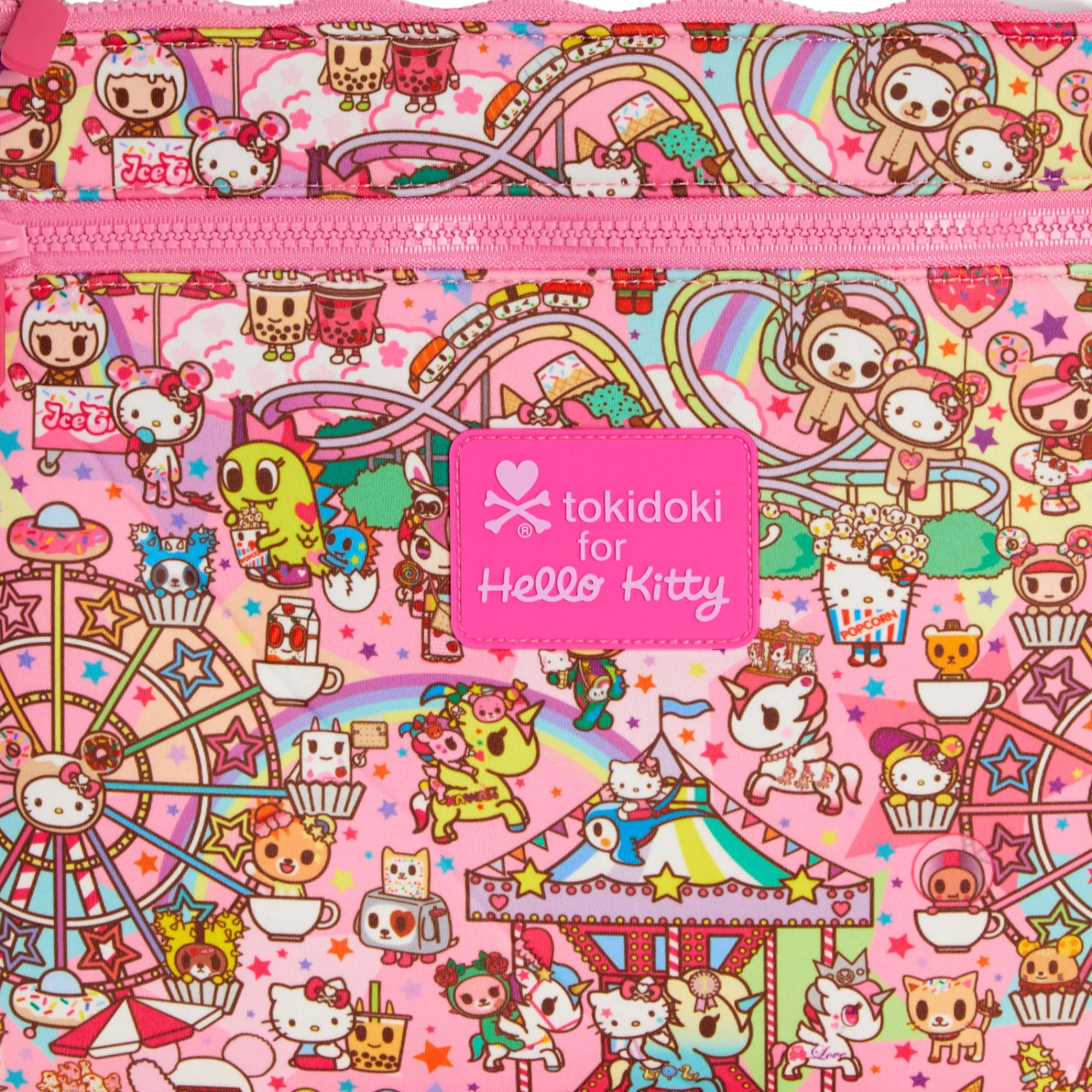 NAKAJIMA CORPORATION Hello Kitty x Tokidoki Crossbody Bag (Kawaii Carnival)