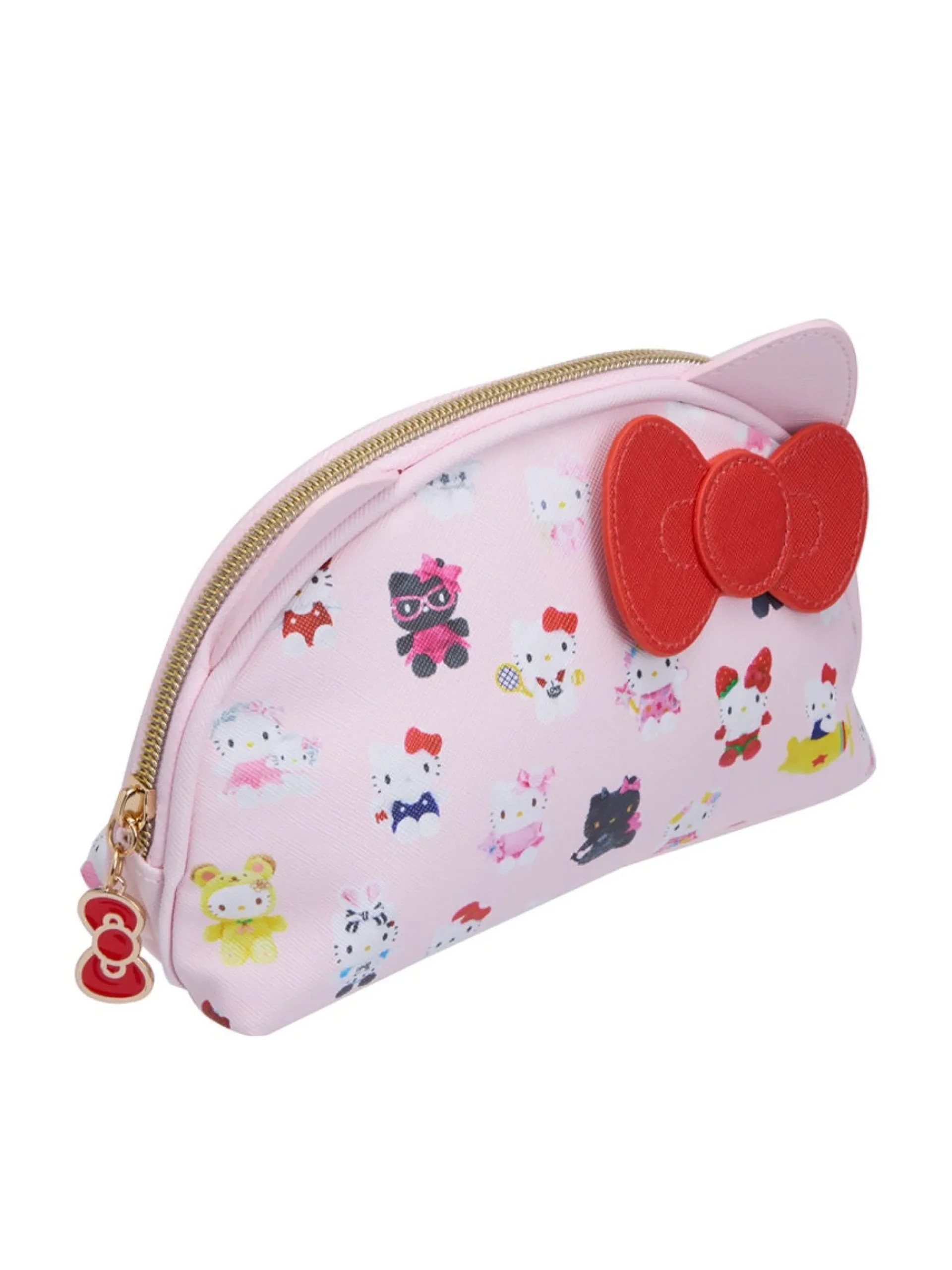 Global Original Hello Kitty Zipper Pouch (50th Anniversary Dress Series)