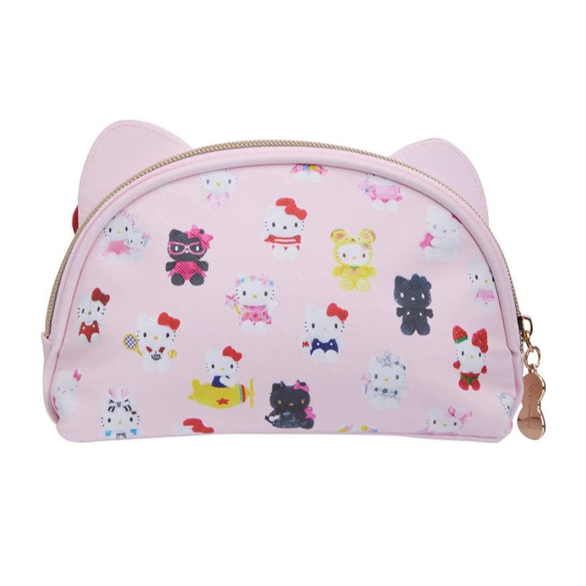 Global Original Hello Kitty Zipper Pouch (50th Anniversary Dress Series)