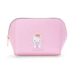 Japan Original Hello Kitty Zipper Pouch (Dainty Tiara Series)