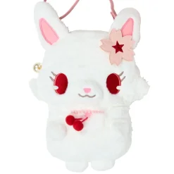 Japan Original Jewelpet Plush Mini Crossbody Bag (Heisei Fluffy Heart Series)