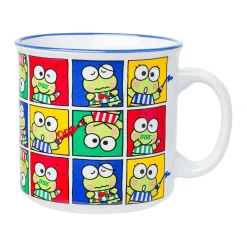 Silver Buffalo Keroppi Ceramic Mug (Grid Pose)