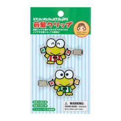 Japan Original Keroppi Mini Hair Clip Set (Sanrio Forever Series)