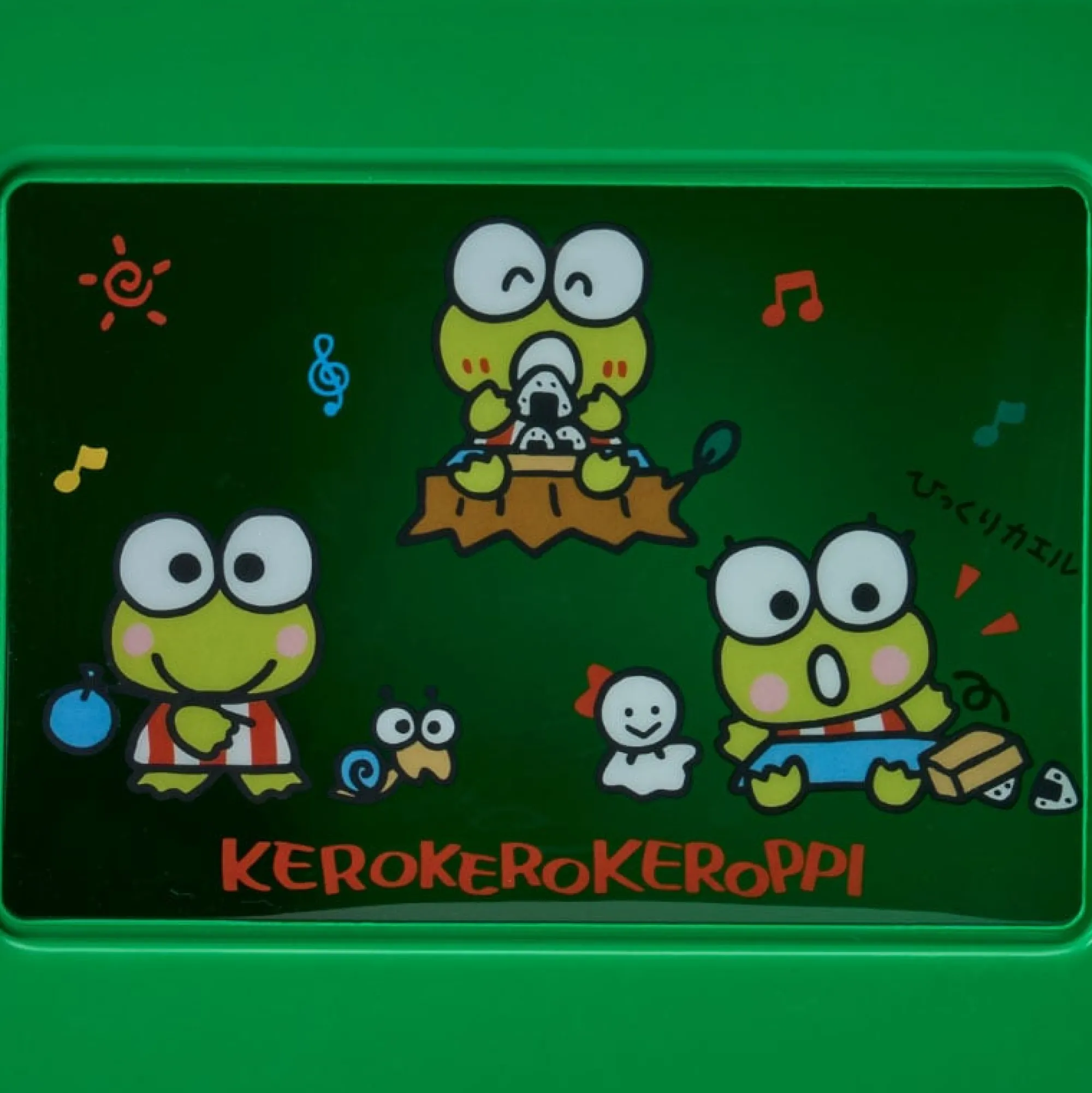 Japan Original Keroppi Mini Storage Suitcase (Sanrio Forever Series)