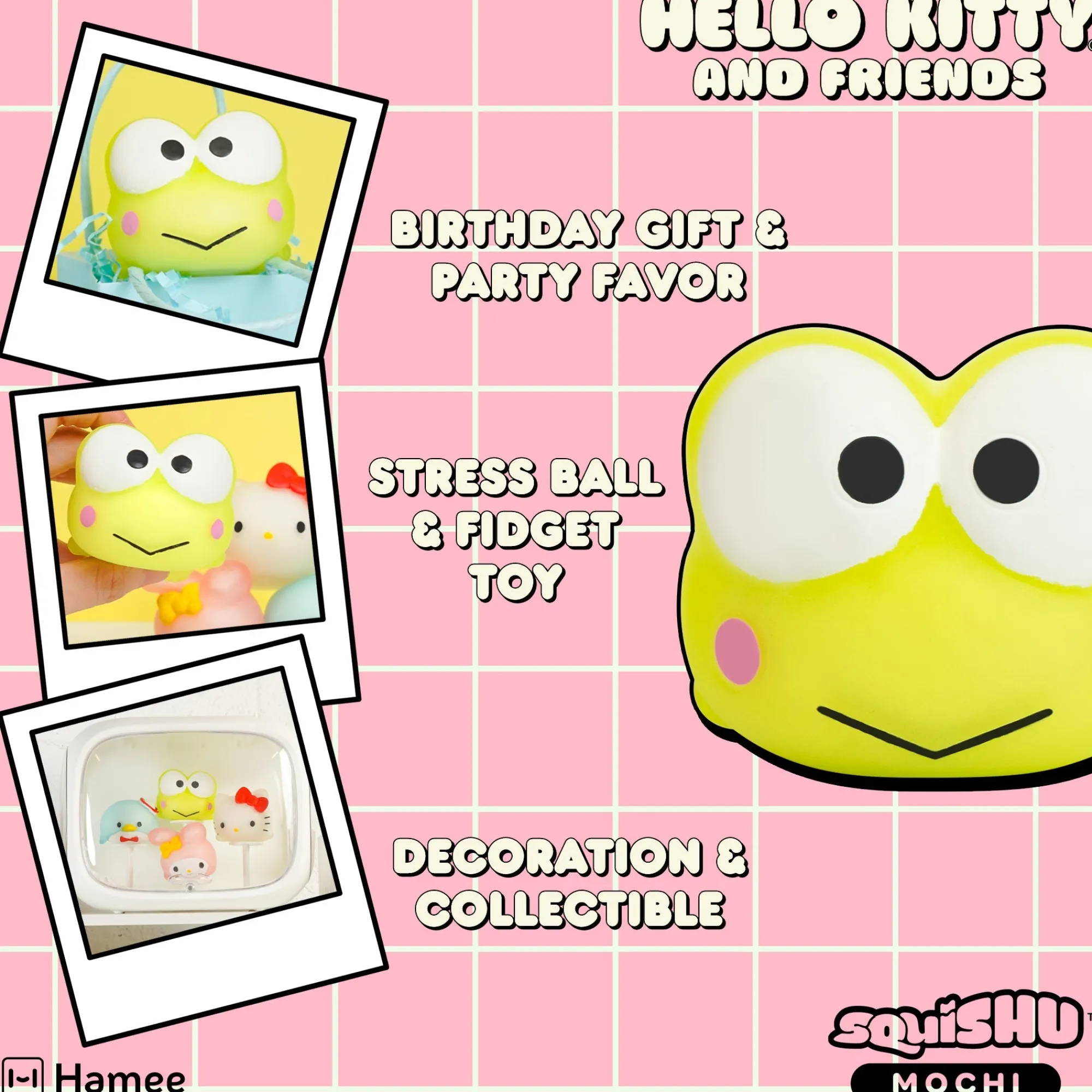 Hamee.com - Hamee US Keroppi Mochi SquiSHU (Series 2)