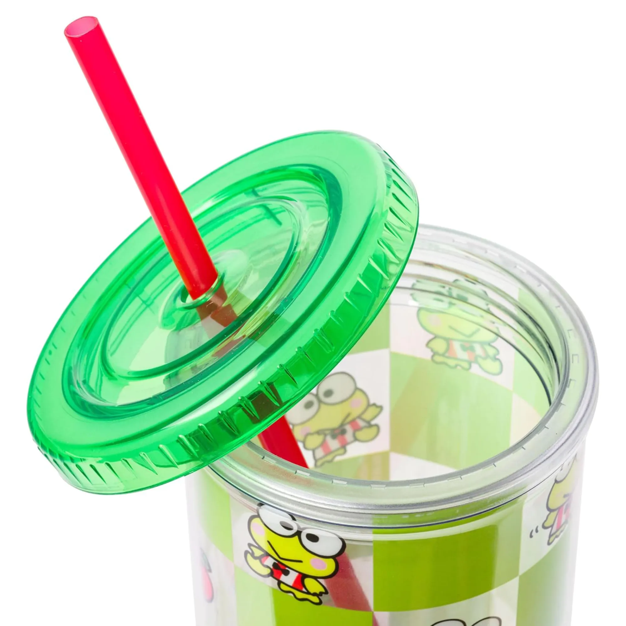 Silver Buffalo Keroppi 20oz Apples Travel Tumbler