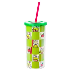 Silver Buffalo Keroppi 20oz Apples Travel Tumbler