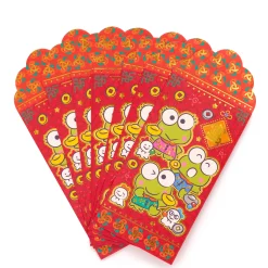 Global Original Keroppi 8-pc Vertical Enclosure Envelopes (Red)