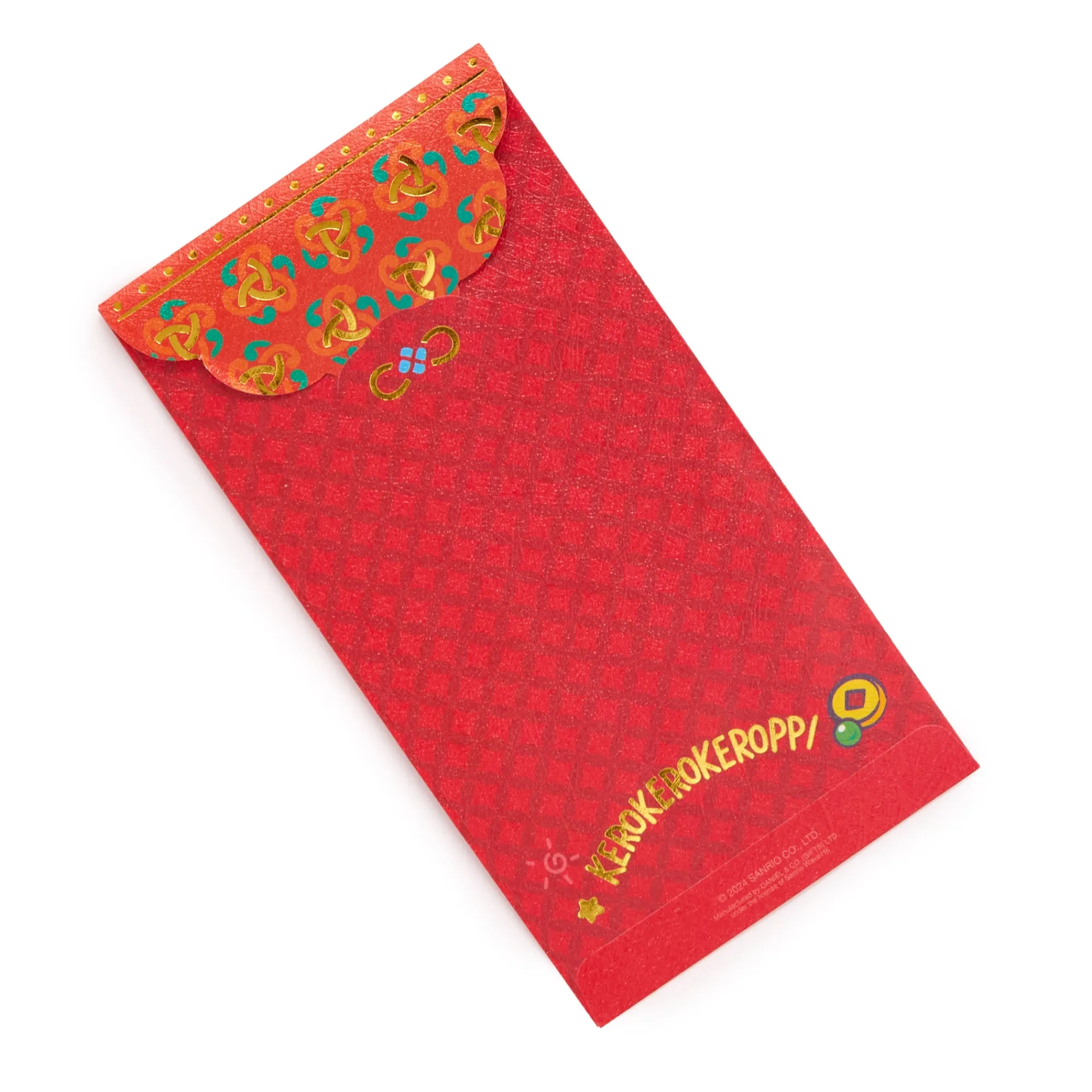 Global Original Keroppi 8-pc Vertical Enclosure Envelopes (Red)
