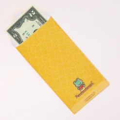 Global Original Keroppi 8-pc Vertical Enclosure Envelopes (Gold)