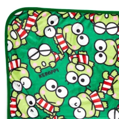 NAKAJIMA CORPORATION Keroppi Throw Blanket (All-Over Series)