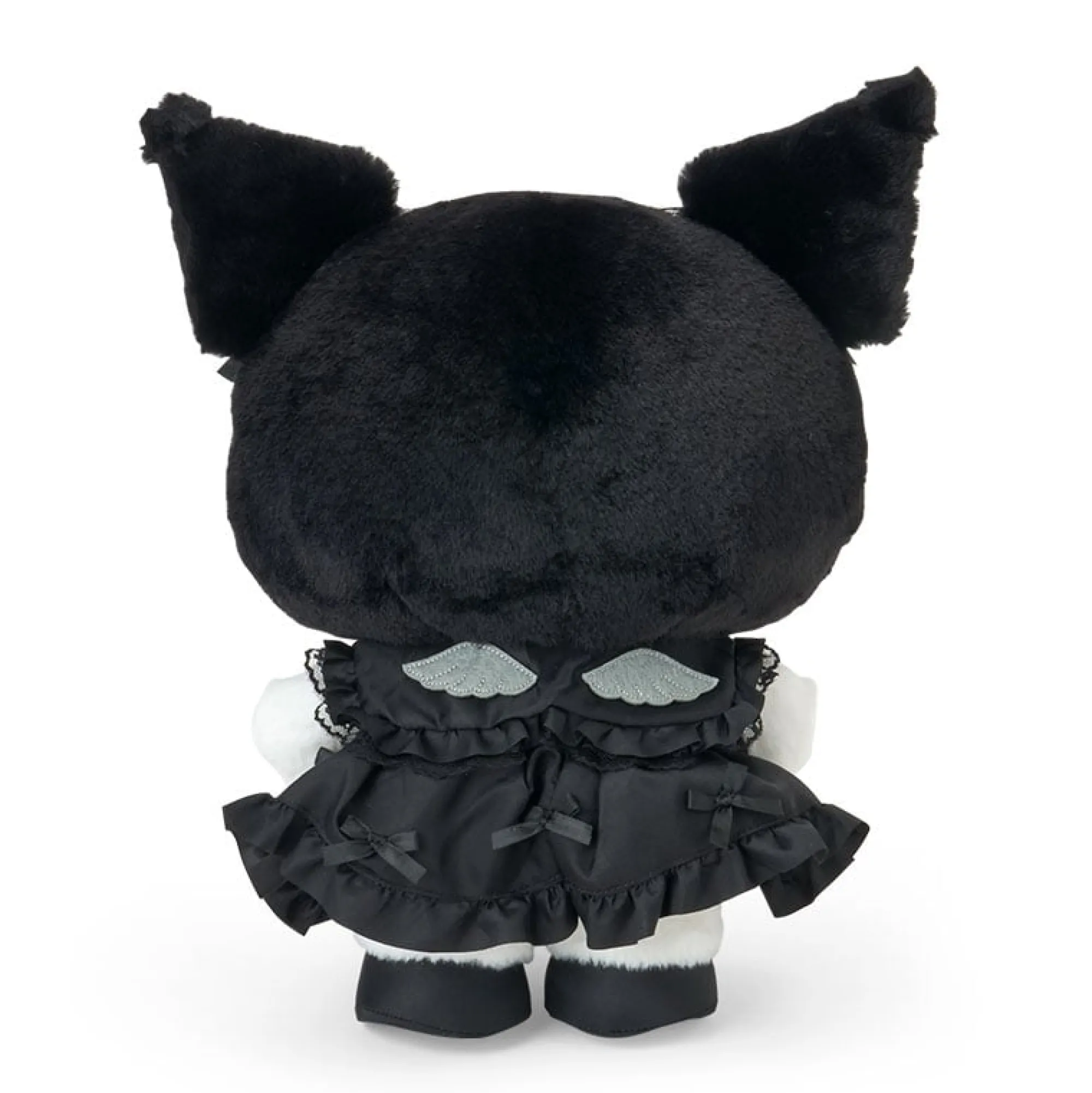 Japan Original Kuromi 14" Boxed Plush & Bag Charm Set (Midnight Melokuro Series)