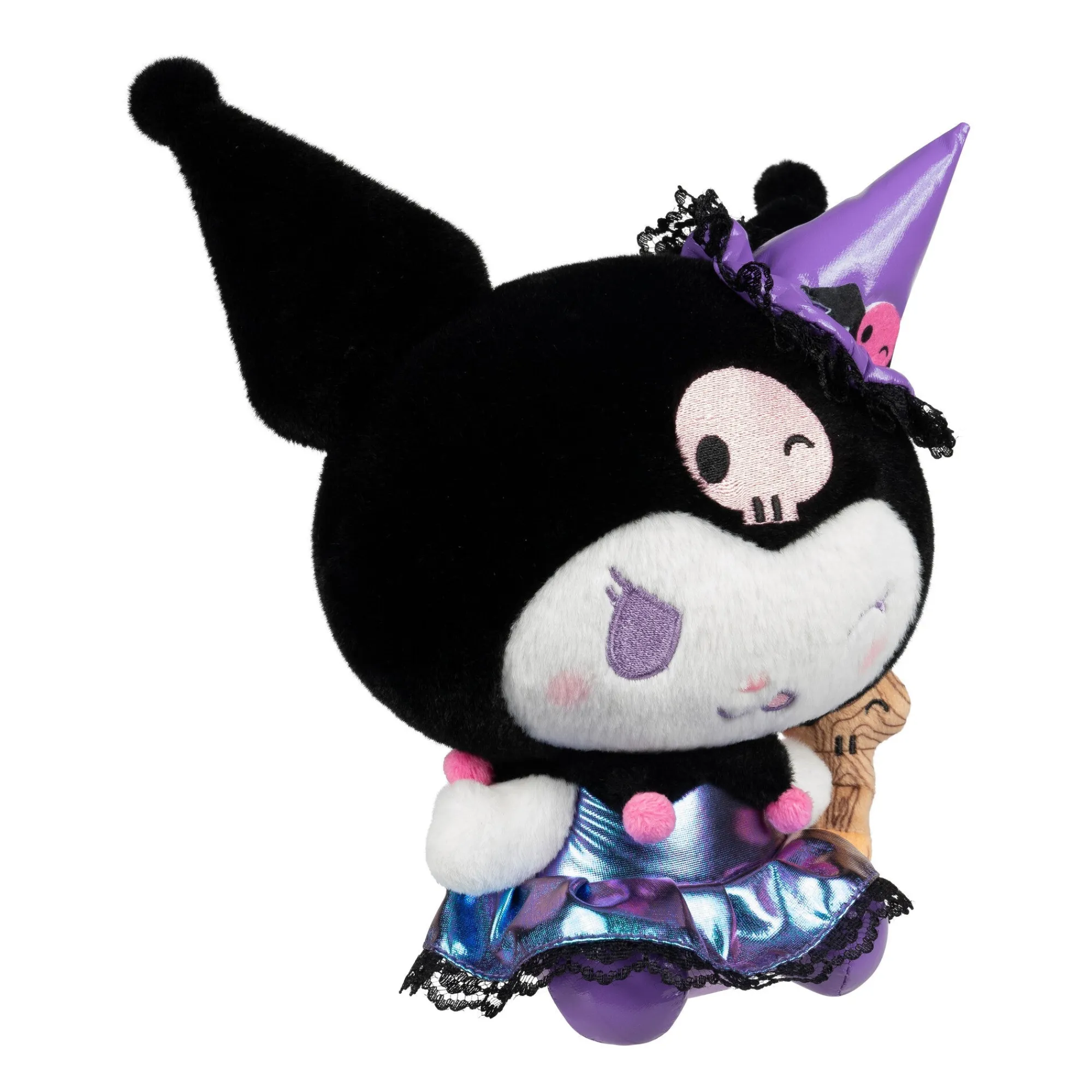 Jazwares Kuromi 8" Plush Halloween Witch Plush