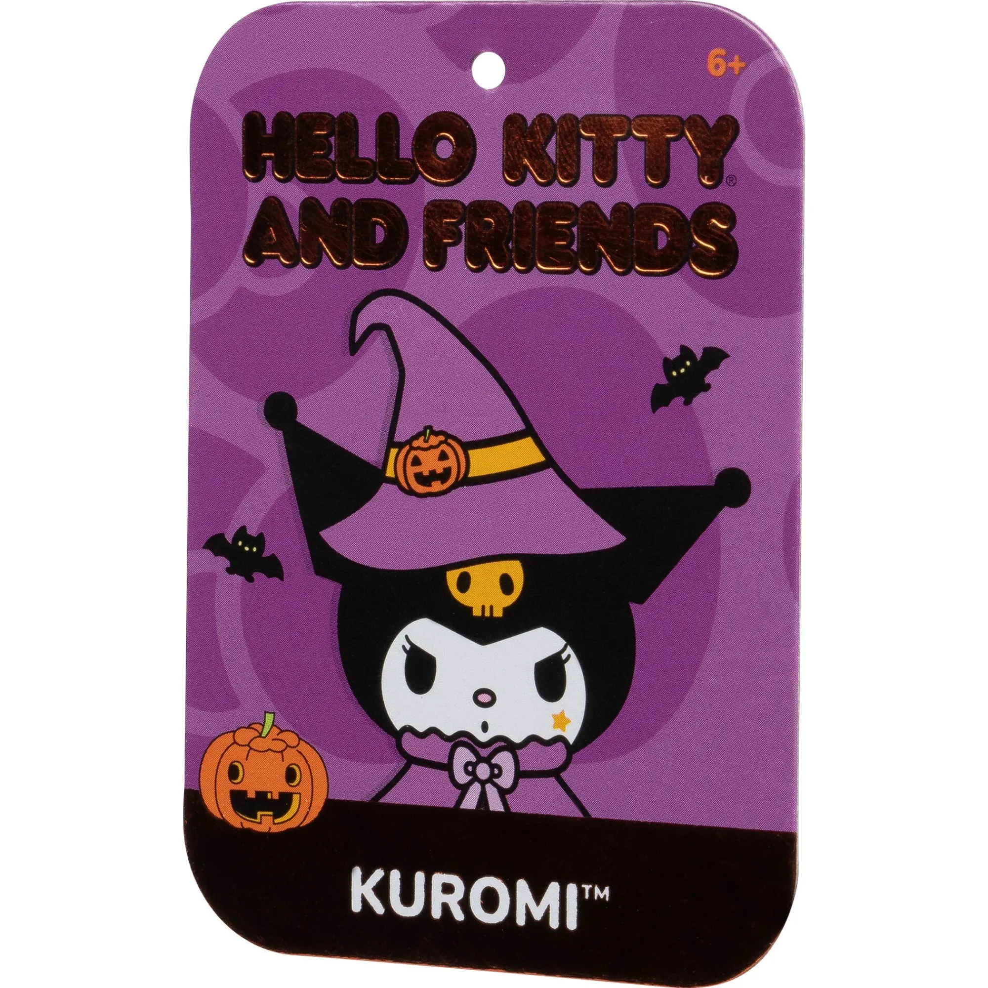 Jazwares Kuromi 8" Plush Halloween Witch Plush
